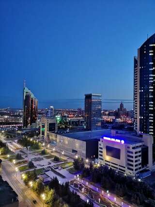 Хостелы The Place Astana Hostel Нур-Султан Бюджетный двухместный номер с 1 кроватью-4