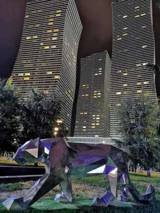 Хостелы The Place Astana Hostel Нур-Султан Бюджетный двухместный номер с 1 кроватью-12